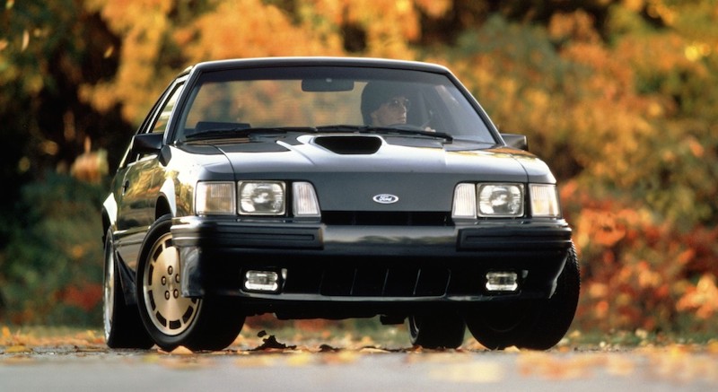 1984 Mustang SVO promotional image